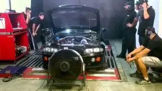 350kw R33 GTST Dyno run