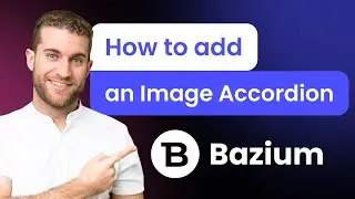 How to add Image Accordion to Bazium