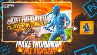 HOW TO MAKE THUMBNAIL LIKE AKKI12OP GAMING 😱 || AKKI12OP GAMING JESA THUMBNAIL KAISE BANAYE 🥳 ||