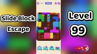Slide Block Escape Level 99 Walkthrough 🧩 | Go Answer