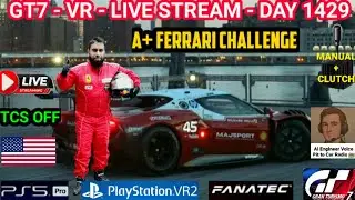 GT7 Day 1429 in VR (A+ FERRARI CHALLENGE USA) - PSVR2 - PS5 PRO - v1.67 #gt7 #granturismo7 #Spec3