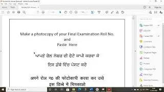Exams Instructions by P.U Chandigarh for UG final semester exams September 2020 Explained in detail