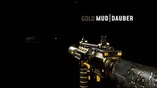 MP7 Gold Mud Dauber Camo: a Showcase (Call of Duty: Modern Warfare)