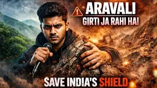 SAVE THE ARAVALLI | Yeh Pahad Nahi India Ki Saans Hai | Rap Song