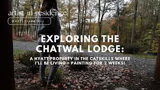 Day 1 of Artist Residency at The Chatwal Lodge: Exploring the Property