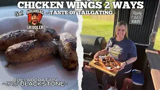 🔥 Smoker vs Griddle WING BATTLE | Michele&rsquo;s Blackstone &times; Arkansas Griddler | Plot Twist Ending!