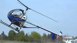 Helicopter flying; Jean-Pierre Fallin