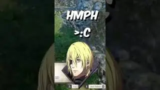 Dimitri Totally Caring About Sylvain&rsquo;s Death in Fire Emblem Three Houses #shorts #fireemblem