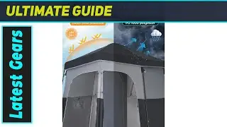 KingCamp Instant Shower Tent: The Ultimate Outdoor Privacy Game-Changer!