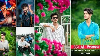 55+ GEMINI AI PROMPTS | ONE CLICK AI PHOTO EDITING | NEW TRENDING PHOTO EDITING | BOYS NEW PROMPT🔥