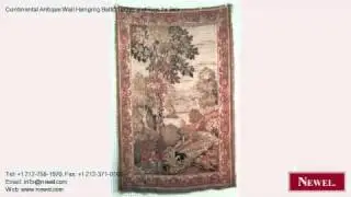 Continental Antique Wall Hanging Baltic Textiles and Rugs