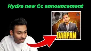 Hydra New CC Announcement Darpan Is Live (Body Chadda) | Hydra Official
