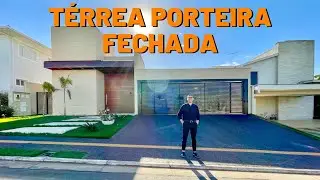 CASA TÉRREA DE LUXO À VENDA DE PORTEIRA FECHADA NO JARDINS MILÃO | GOIÂNIA