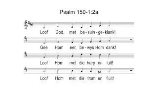 Psalm 149 : 6 | ONS NUWE LIED TOT EER VAN DIE HERE | Dr. Gerard Meijer