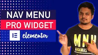 Elementor Pro Nav Menu widget - Unlimited elements custom Menus