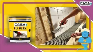 CASA CHEM -PU FLEX - Tile/Stone Adhesive (Fix Tile/Stone on Wood, Metal , Glass and other Surfaces)