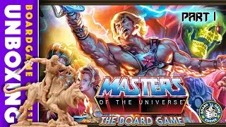 Masters of the Universe: The Board Game - 4K Unboxing Part 1