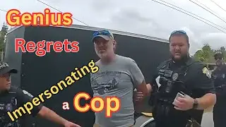 Arrogant Boss Thinks It Is OK To Impersonate Law Enforcement Until The Cuffs Come Out