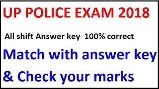 18 june 2nd shift up police constable exam answer key upp answer key up police exam answer key