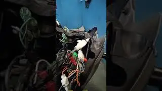 Modification of Headlight and parking light of Apache 160 2v .#mechanic_santosh #tvsian
