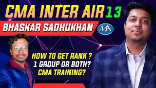 How to get Rank in CMA Exam I Single Group or Both Group I CMA Training