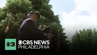Community gathers at historic Laurel Hills Cemetery in Philadelphia for Memorial Day