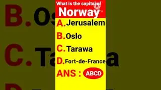 Capital of Norway #ytshorts #capitalof #norway