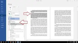 MS Word: How to Print Selected Text & Selected Pages
