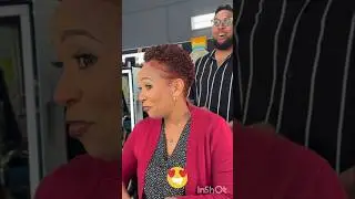 Amazing hair transformation #hairstyle #tiktok #blackwoman
