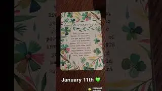 January 11th oracle card: empowerment