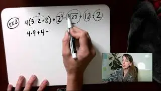 44 Saxon Pre-Algebra, Roots, Order of Operations with Exponents and Roots