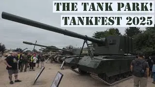 Музей танков, танковый парк. Танковый фестиваль в Бовингтоне 2025.