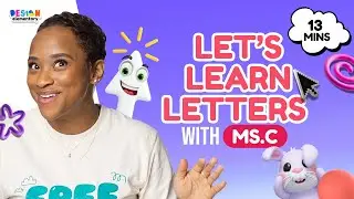 Learn the Letters &ndash; ABCs of Graphic Design with Ms C | Fun Learning for Kids Ages 3&ndash;6