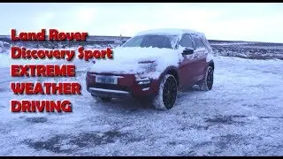 Экстремальное вождение по снегу: &laquo;Зверь с Востока&raquo; Погода в Великобритании &mdash; Land Rover Discovery Sport
