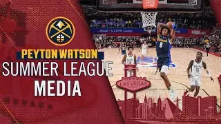 Summer League Media: Peyton Watson | DEN vs MIL | 7-7-23