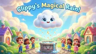 Beautiful Rain Story for Kids  | Teamwork Moral Story | 3D Animation