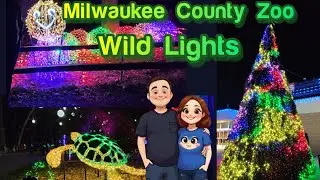 Milwaukee county Zoo Wild Lights 2025. 