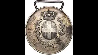 Italy Al Valore Militare Medal Battle Of Gunu Gadu Ethiopia 24th April 1936