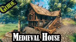 Valheim | How to build a Medieval house Building Ep #6