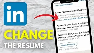 How Can You Change Your Resume On The LinkedIn