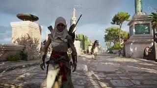 Assasin's Creed Origins. Aya visit the Tomb of Alexander