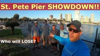 SHEEPSHEAD Fishing UNDER The St. Pete Pier - Youtuber Showdown