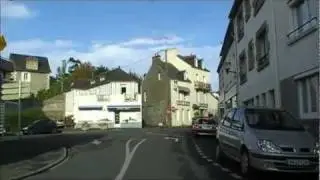 Driving On Boulevard du Mal Foch, Avenue du G&eacute;n Leclerc & Rue de Dol, Saint-Quay-Portrieux, France