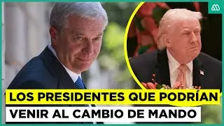 ¿Bukele y Trump visitarán Chile? Los posibles presidentes que vendrían al cambio de mando en marzo