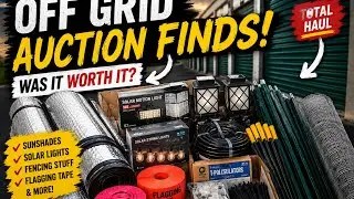 Off grid homestead supplies haul