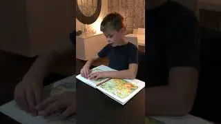 Have you ever seen a blind child read Braille?