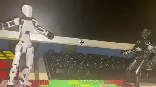 White Vs Black Stop Motion Test