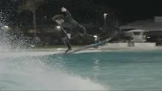 Reef Heazlewood sticks 14 different airs at URBNSURF Melbourne, Australia's Wavegarden.