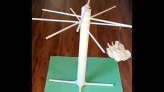 Base para secar las flores de porcelana fria