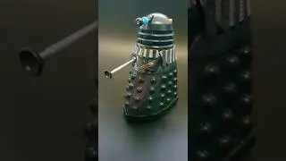 Custom The Five Doctors Death Zone Dalek Figure Showcase